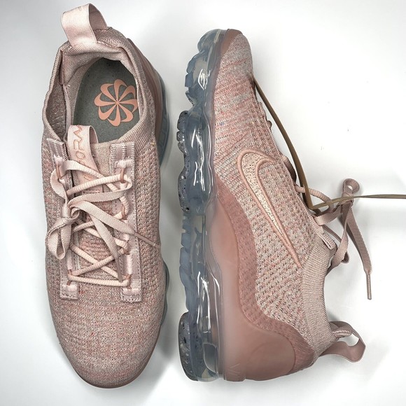 NIke Air VaporMax 2021 Flyknit Pink Oxford DJ9975-600 Women's Size 5.5 Shoes